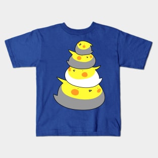 Cockatiel Stack Kids T-Shirt